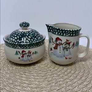 Creamer and Sugar bowl set